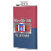 82. Im Flugzeug Division Afghanistan Veteran Flachmann (Links)