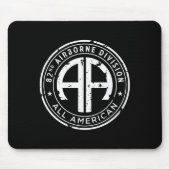 82. Im Flugzeug Division "All American" gestört Mousepad (Vorne)
