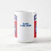 82. Im Flugzeug Division All American Service Abze Kaffeetasse (Mittel)