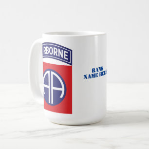 82. Im Flugzeug Division All American Service Abze Kaffeetasse