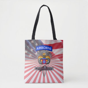 82. Im Flugzeug Division "All American" Tasche