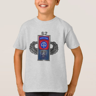 82. Im Flugzeug Division "All the Way" T-Shirt
