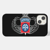 82. Im Flugzeug Division Black Case iPhone Hülle (Rückseite (Horizontal))