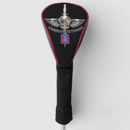 82. Im Flugzeug Division "Combat Veteran" Golf Headcover