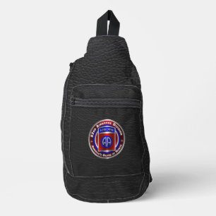 82. Im Flugzeug Division Crossbody Bag