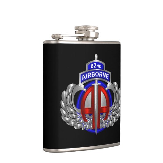 82. Im Flugzeug Division "Dagger" Black Flachmann (Rechts)