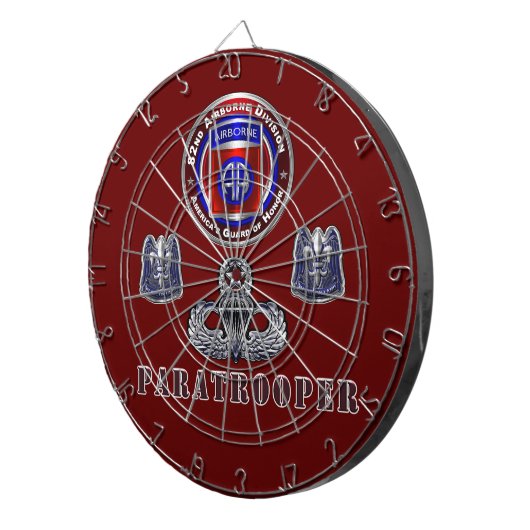 82. Im Flugzeug Division Dartscheibe (Vorderseite rechts)