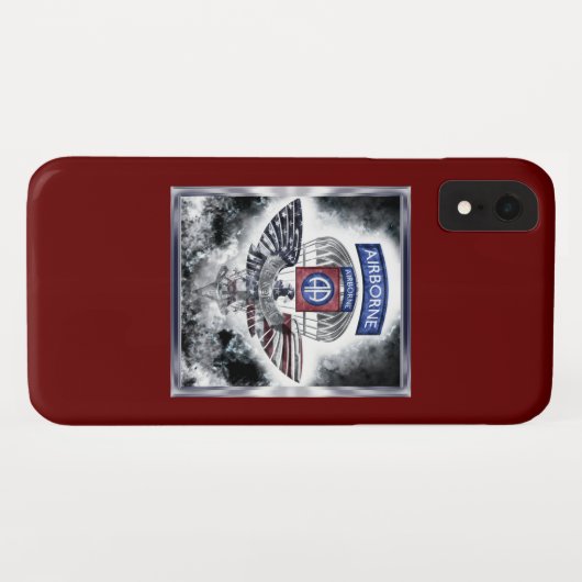 82. Im Flugzeug Division Explosive Design Case-Mate iPhone Hülle (Rückseite (Horizontal))