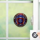 82. Im Flugzeug Division Fensteraufkleber (Zuhause)