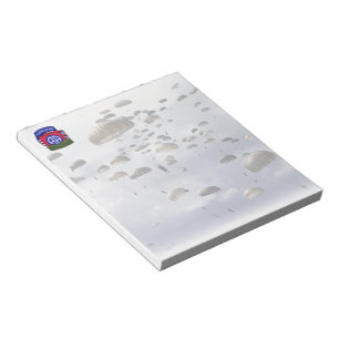 82. im Flugzeug Division Fort Bragg Veterans Veter Notizblock