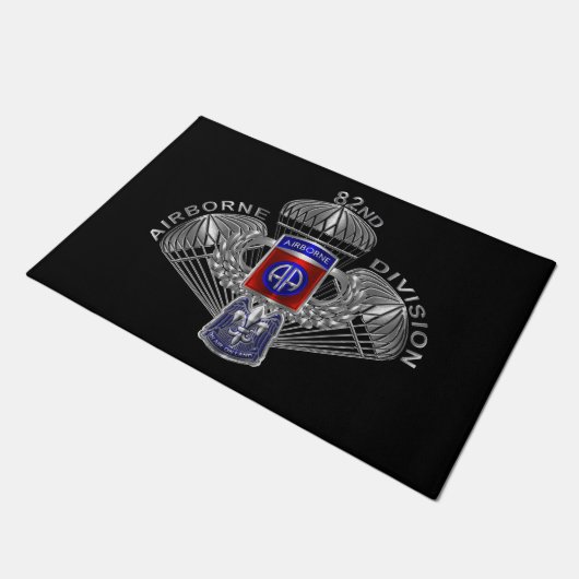 82. Im Flugzeug Division  Fußmatte (Schrägansicht)