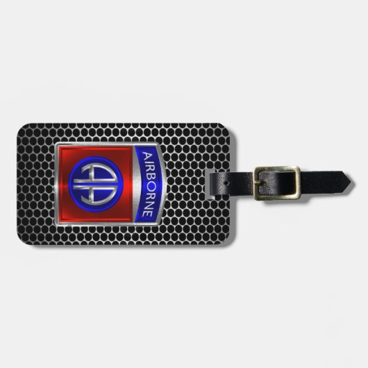 82. Im Flugzeug Division  Gepäckanhänger (Vorderseite horizontal)