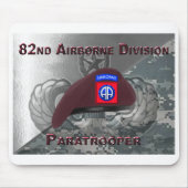 82. Im Flugzeug Division Gift Mouse Pad Mousepad (Vorne)