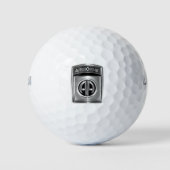 82. Im Flugzeug Division Golfball (Vorderseite)