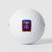 82. Im Flugzeug Division Golfball (Vorderseite)