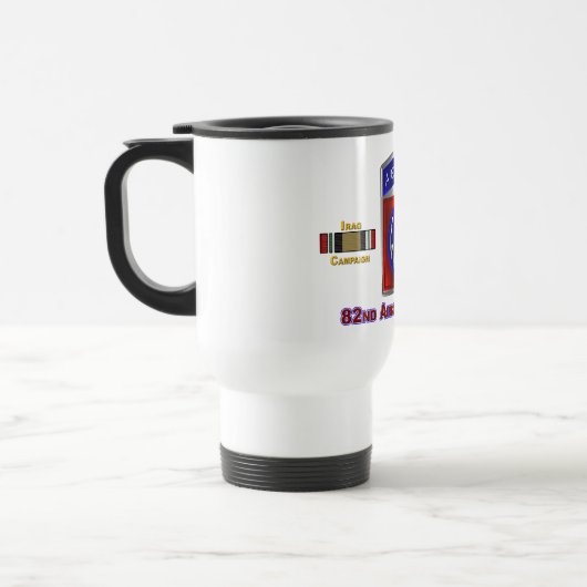 82. Im Flugzeug Division Iraq & Afghanistan Vetera Reisebecher (Links)