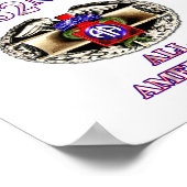 82. Im Flugzeug Division mit 68 W Poster (Ecke)