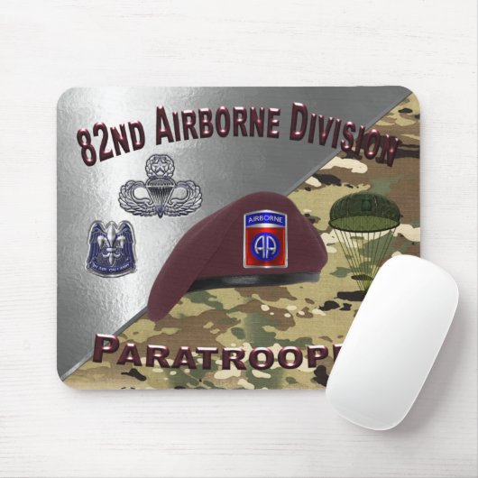 82. Im Flugzeug Division Mousepad (Mit Mouse)