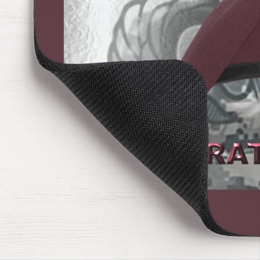 82. Im Flugzeug Division Mousepad (Ecke)