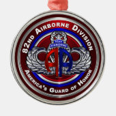 82. Im Flugzeug Division Ornament Aus Metall (Vorne)
