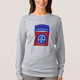 82. Im Flugzeug Division "Paratrooper Ehefrau" T-Shirt