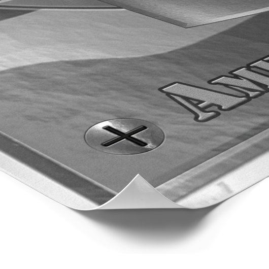 82. Im Flugzeug Division Poster (Ecke)