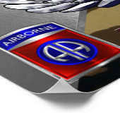 82. Im Flugzeug Division Poster (Ecke)