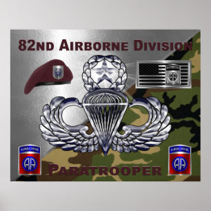 82. Im Flugzeug Division Poster