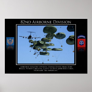 82. Im Flugzeug Division Poster