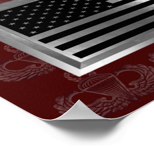 82. Im Flugzeug Division Poster (Ecke)