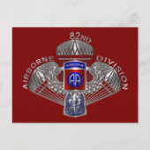 82. Im Flugzeug Division Postkarte (Vorderseite)