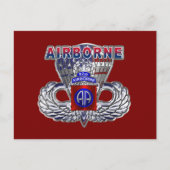 82. Im Flugzeug Division Postkarte (Vorderseite)