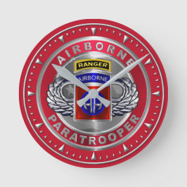 82. Im Flugzeug Division Runde Wanduhr