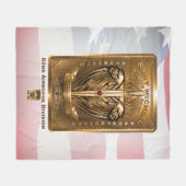 82. Im Flugzeug Division Saint Michael Fleecedecke (Vorderseite (Horizontal))