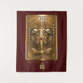 82. Im Flugzeug Division Saint Michael Wandteppich (Vorderseite)