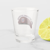 82. Im Flugzeug Division Schnapsglas (Rückseite)