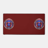 82. Im Flugzeug Division Schreibtischunterlage (Vorderseite)