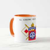 82. Im Flugzeug Division Signal Chapter Kaffeekoff Tasse (Vorderseite Links)