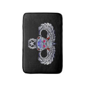 82. Im Flugzeug Division "Silver Skull" Master Jum Badematte (Vorderseite Vertikal)