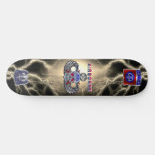 82. Im Flugzeug Division Skateboard (Horizontal)