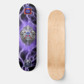 82. Im Flugzeug Division Skateboard (Vorderseite)