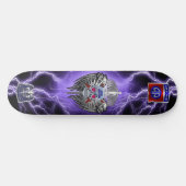 82. Im Flugzeug Division Skateboard (Horizontal)