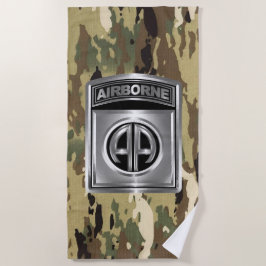 82. Im Flugzeug Division Strandtuch