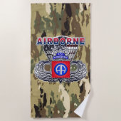 82. Im Flugzeug Division Strandtuch (Vorderseite)