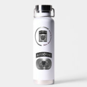 82. Im Flugzeug Division Trinkflasche (Rückseite)