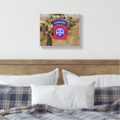 82. im Flugzeug Division Veterans Veterans Veteran Leinwanddruck (Insitu (Schlafzimmer))