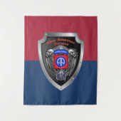 82. Im Flugzeug Division Wandteppich (Vorderseite)