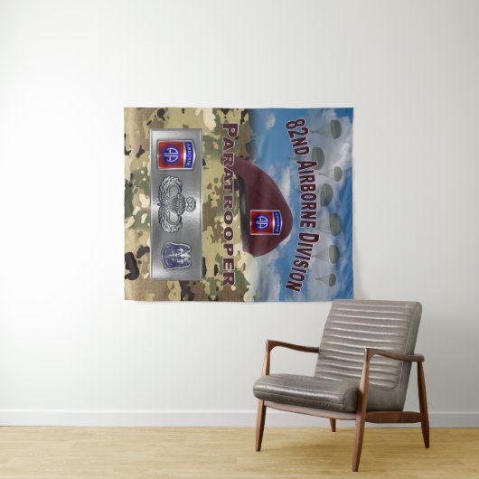 82. Im Flugzeug Division Wandteppich (Beispiel (Horizontal))