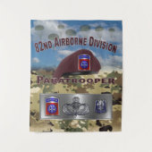 82. Im Flugzeug Division Wandteppich (Vorderseite)