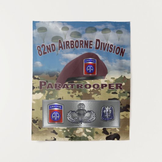 82. Im Flugzeug Division Wandteppich (Vorderseite)